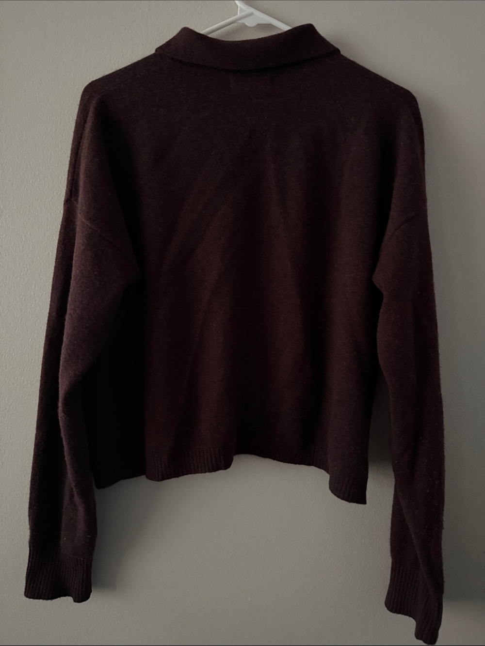 NAADAM Oversized Cashmere Rugby Polo (medium) - Picture 4 of 4